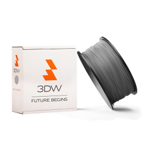 3DW - PLA filament 1,75 mm sivá, 0,5 kg, tlač 190-210 ° C 3DW - PLA filament 1,75 mm sivá, 0,5 kg, tlač 190-210 ° C
