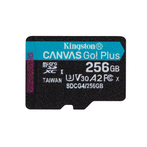 Kingston Canvas Go Plus A2/Micro SDXC/256GB/UHS-I U3 / Class 10
