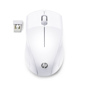 HP 220/Ergonomická/Optická/1 600 DPI/Bezdrôtová USB/Biela