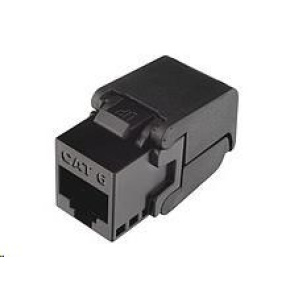 Solarix Samorezný keystone CAT6 UTP RJ45 čierny SXKJ-6-UTP-BK-SA Solarix Samorezný keystone CAT6 UTP RJ45 čierny SXKJ-6-UTP-BK-SA