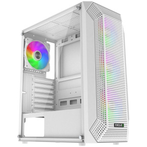 EVOLVEO Xenon, Midi Tower / 4x ARGB / mesh + sklo