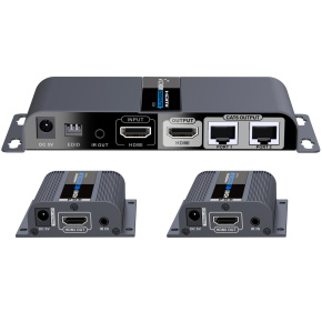 PremiumCord HDMI 1-2 splitter+extender po CAT6/6a/ PremiumCord HDMI 1-2 splitter+extender po CAT6/6a/