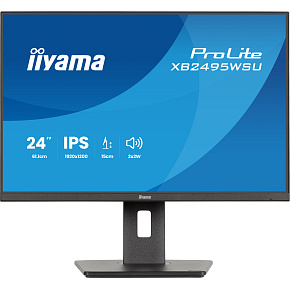 iiyama ProLite/XB2495WSU-B1/24,1"/IPS/1900x1200/100Hz/4ms/Čierna/3R