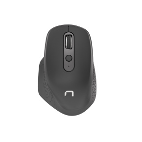 Natec optická myš FALCON/Kancelárska/Optická/Pre pravákov/3 200 DPI/Bezdrôtové Bluetooth/Čierna