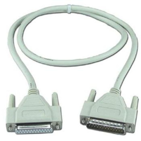 PremiumCord Dátový kábel 25M-25F 2m 25ž.