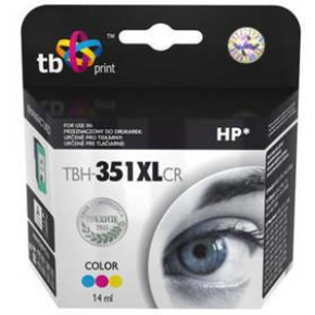 Ink. kazeta TB komp.s HP 351XL Color ref.,CB338EE Ink. kazeta TB komp.s HP 351XL Color ref.,CB338EE