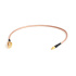 pigtail 25cm RG316 MMCX priamy - RSMA female (pin)