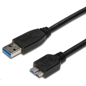 Kábel USB PREMIUMCORD 3.0 A - Micro B 3m, prepojenie (M/M) Kábel USB PREMIUMCORD 3.0 A - Micro B 3m, prepojenie (M/M)