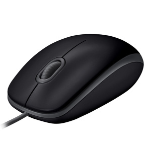 Logitech B110 Silent/Kancelárska/Optická/1 000 DPI/Drôtová USB/Čierna Logitech B110 Silent/Kancelárska/Optická/1 000 DPI/Drôtová USB/Čierna