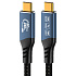 USB4™ Ver2.0 80Gbps 16K @ 60Hz 240W Thunderbolt, 0.8m