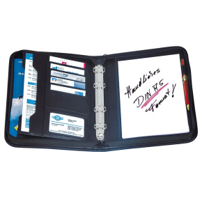 Spisovka WEDO čierna koža A5 zips Spisovka WEDO čierna koža A5 zips