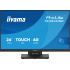24" iiyama T2454MSC-B3AG - IPS, FHD, USB, repro