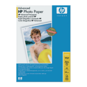 HP Advanced Glossy Photo Paper, A3, 20 ks, 250g/m2 HP Advanced Glossy Photo Paper, A3, 20 ks, 250g/m2