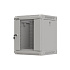 LANBERG RACKOVÁ SKRIŇA 10" NÁSTENNÁ 6U/300X300 (FLAT PACK) S PRESKLENÝMI DVERAMI ŠEDÁ