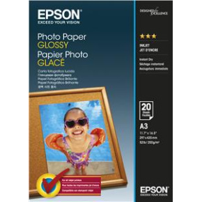 EPSON Photo Paper Glossy A3 20 hárkov EPSON Photo Paper Glossy A3 20 hárkov