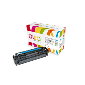 OWA Armor toner pre HP Color Laserjet CP2020, CP2025, CM2320, CM2720, 2800 strán, CC531A, modrá/cyan OWA Armor toner pre HP Color Laserjet CP2020, CP2025, CM2320, CM2720, 2800 strán, CC531A, modrá/cyan