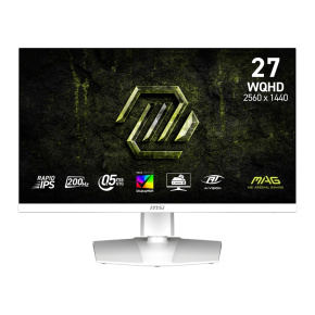 MSI MAG/274QRFW E20/27"/IPS/QHD/200Hz/0,5ms/Biela/3R MSI MAG/274QRFW E20/27"/IPS/QHD/200Hz/0,5ms/Biela/3R
