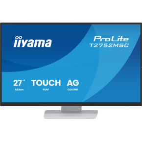 27" iiyama T2752MSC-W1AG: IPS, FHD, HDMI, DP 27" iiyama T2752MSC-W1AG: IPS, FHD, HDMI, DP