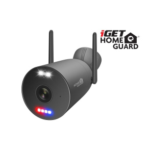 iGET HGNVK949CAM - WiFi 3K IP kamera, pre set iGET HGNVK109104, IP66, zvuk, IR + LED nočný prísvit