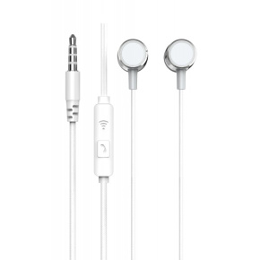 Slúchadlá ALIGATOR AE005, Strong Bass, strieborná Slúchadlá ALIGATOR AE005, Strong Bass, strieborná