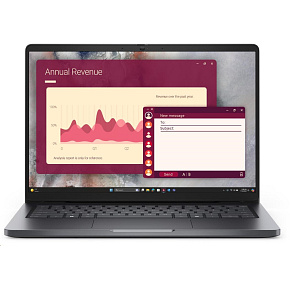 DELL NTB Pro 14 PC14250/i5-120U/8GB/512SSD/14" FHD+ /IR Cam & Mic/65W/WLAN/vPro|Backlit Kb/W11 Pro/3Y PS NBD