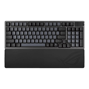 ASUS klávesnice ROG Azoth 96 HE, Mechanická, Bezdrátová, BT, RF 2.4GHz, CZ/SK, černá