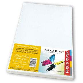Fotopapier 50 listov, 260g/m2, glossy, Ink Jet Fotopapier 50 listov, 260g/m2, glossy, Ink Jet