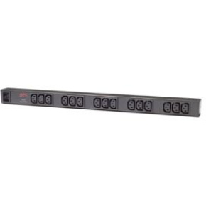 APC Rack PDU, Basic, Zero U, 16A, 208/230V, AP9572