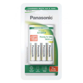 Panasonic BQ-CC17 + 4x AA 1900mAh Panasonic BQ-CC17 + 4x AA 1900mAh