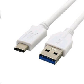 C-TECH USB kábel 2.0 AM na USB-C (AM/CM), 2 m, biela C-TECH USB kábel 2.0 AM na USB-C (AM/CM), 2 m, biela