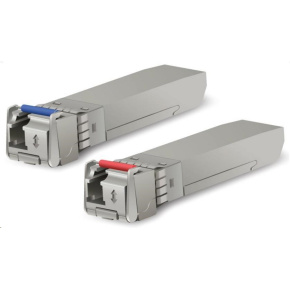 UBNT U Fiber UF-SM-10G-S, 2-PACK [2ks (1 pár) SFP 10G WDM modulov, Single-Mode, BiDi, LC konektor]