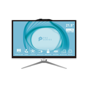 MSI PC AIO PRO AP222T 13M-006XEU, Core i3-13100,21.5" FHD Touch,8GB,256GB SSD,Intel UHD,bez OS,White MSI PC AIO PRO AP222T 13M-006XEU, Core i3-13100,21.5" FHD Touch,8GB,256GB SSD,Intel UHD,bez OS,White