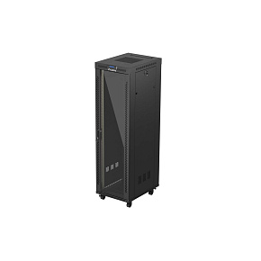 LANBERG 19" VOĽNE STOJÚCA RACKOVÁ SKRIŇA 42U/600X800 (FLAT PACK) S PRESKLENÝMI DVERAMI LCD ČIERNA LANBERG 19" VOĽNE STOJÚCA RACKOVÁ SKRIŇA 42U/600X800 (FLAT PACK) S PRESKLENÝMI DVERAMI LCD ČIERNA