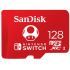 SanDisk MicroSDXC karta 256GB for Nintendo Switch (R:100/W:90 MB/s, UHS-I, V30,U3, C10, A1) licensed Product,Super Mario