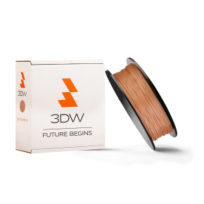 3DW - ABS filament 1,75 mm bronzová, 0,5 kg, tlač 220-250 ° C