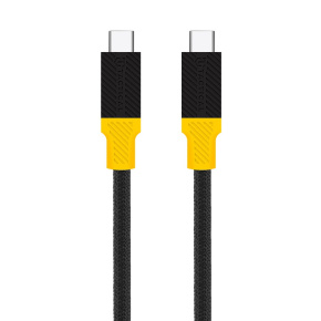 Tactical BlackBird Kábel USB4 1m Black/Yellow