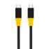 Tactical BlackBird Kábel USB4 1m Black/Yellow
