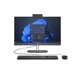 HP AIO ProOne 240 G10 AiO 23.8 NT i3-N300,8GB,512GB NVMe, WiFi 6 + BT,klávesnice a myš,65W externí,šedá,HDMI,Win11Home