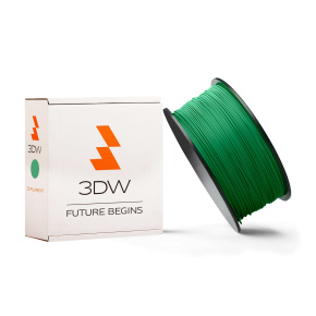 3DW - ABS filament 1,75 mm zelená, 0,5 kg, tlač 220-250 ° C