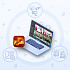 QNAP LS-QVRCENTER-1S-1Y-GP - For adding 1 manažérsky server do QVR centra pre 1 rok,Physical Package