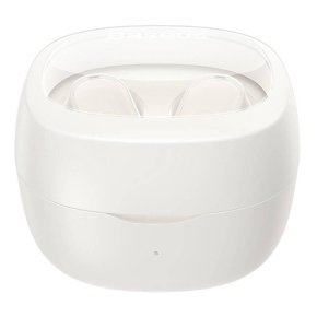 Baseus Bluetooth slúchadlá Bowie WM02 biela