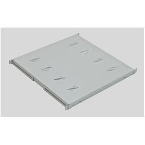 19' polica A4 perforovaná 1U/850mm,max.80kg čierna