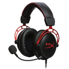 HP HyperX Cloud Alpha - herný headset červený HP HyperX Cloud Alpha - herný headset červený
