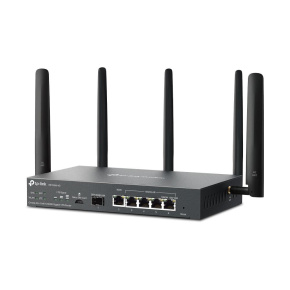 TP-Link ER706W-4G OMADA VPN 4G+Cat6 router (AX3000,1xSFP WAN/LAN,1xGbEWAN,4xGbELAN/WAN,2xnanoSIM)