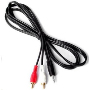 Káblový konektor PREMIUMCORD 2.5 mm stereo - 2x Cinch M 2 m Káblový konektor PREMIUMCORD 2.5 mm stereo - 2x Cinch M 2 m
