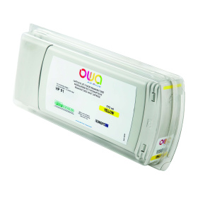 OWA Armor ink-jet kompatibilný s HP DJ Z6100 žltá, 775ml, kom.s C9469A OWA Armor ink-jet kompatibilný s HP DJ Z6100 žltá, 775ml, kom.s C9469A