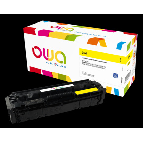 OWA Armor toner kompatibilný s Canon CRG-054 Y, 1200st, žltá/yellow OWA Armor toner kompatibilný s Canon CRG-054 Y, 1200st, žltá/yellow