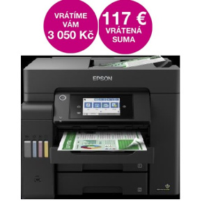 EPSON tiskárna ink EcoTank L6550,4in1,4800x2400dpi,A4,USB,4-ink,Záruka 5 let  po registraci zdarma