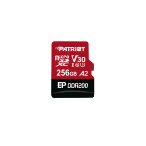 Patriot EP DDR200 + čítačka/Micro SDXC/256GB/UHS-I U3 / Class 10