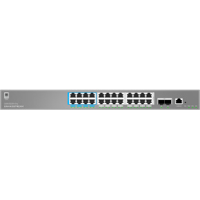 Grandstream GWN7803PH Pro L2++, Managed switch, 24x 1Gb RJ45, PoE, SFP+